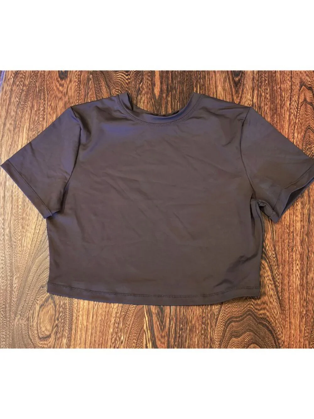 SKIMS Signature Swim T-Shirt - Cocoa  Size Large